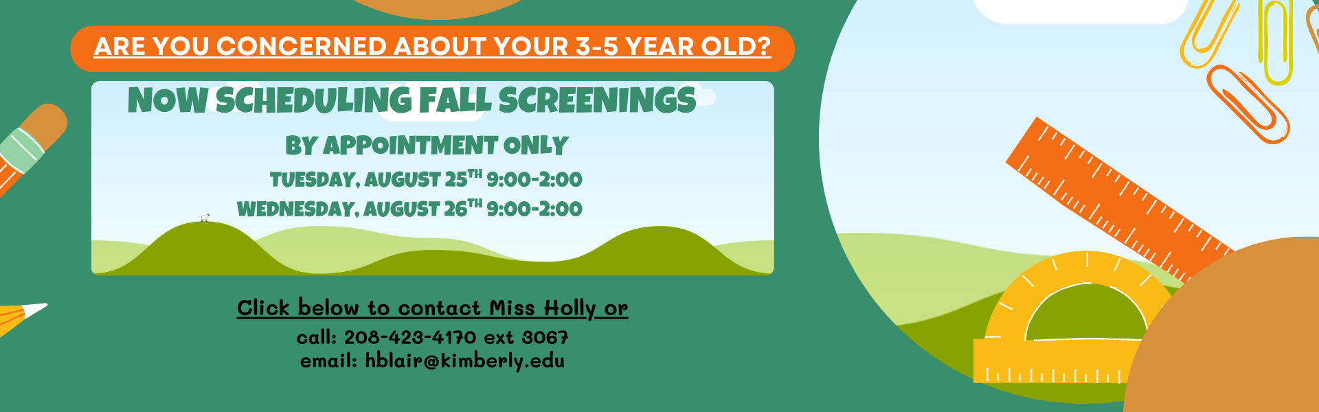 Upcoming screening